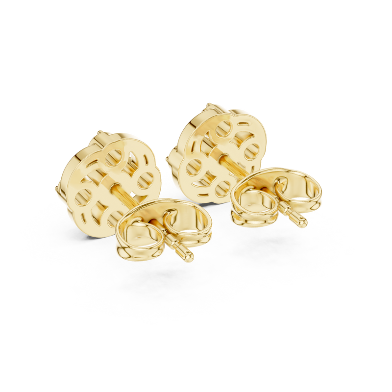 Earring 9#10009E - Yellow Gold - Image