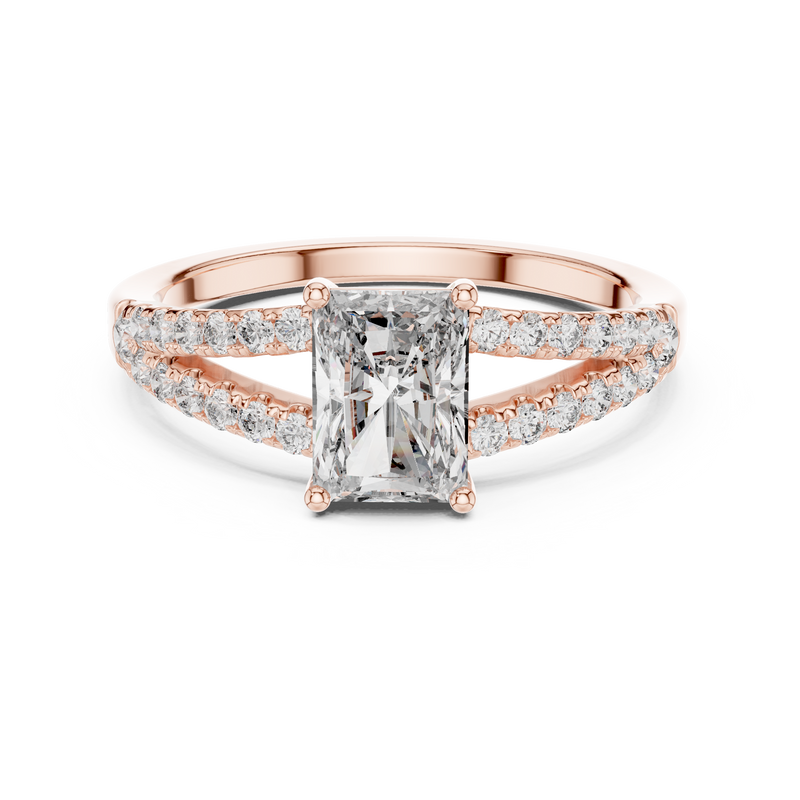 Ladies Ring 9#10009L_21@7 - Rose Gold - Image