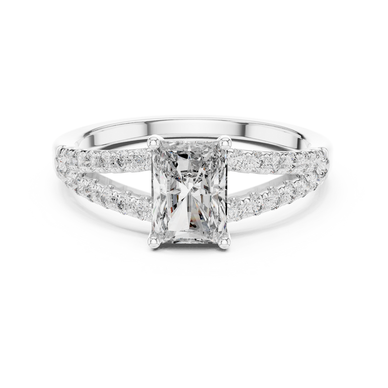 Ladies Ring 9#10009L_21@7 - White Gold - Image