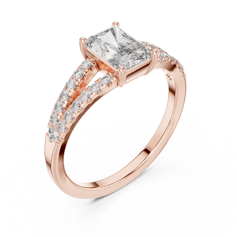 Ladies Ring 9#10009L_21@7 - Rose Gold - Image