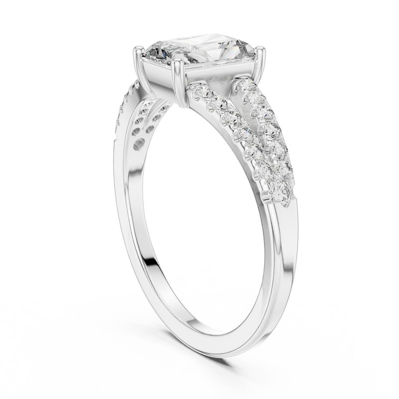 Ladies Ring 9#10009L_21@7 - White Gold - Image