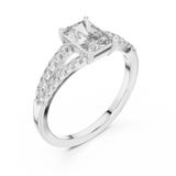 Ladies Ring 9#10009L_21@7 - White Gold - Image