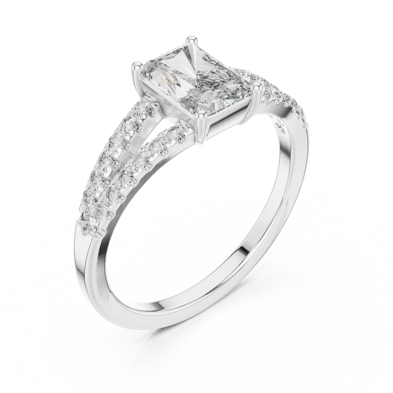 Ladies Ring 9#10009L_21@7 - White Gold - Image