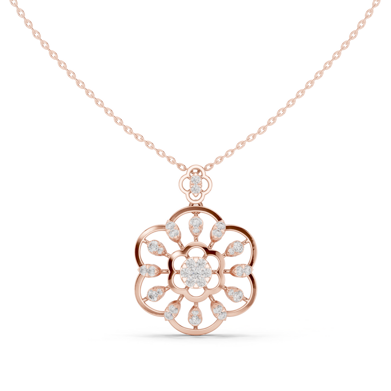 Pendant 9#10009P@7 - Rose Gold - Image