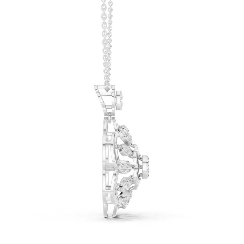 Pendant 9#10009P@7 - White Gold - Image