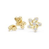 Earring 9#10010E - Yellow Gold - Image
