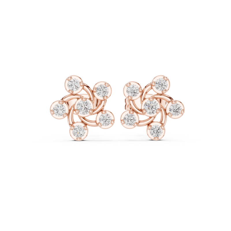 Earring 9#10010E - Rose Gold - Image