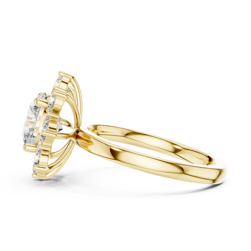 Ladies Ring 9#10010L_24@7 - Yellow Gold - Image