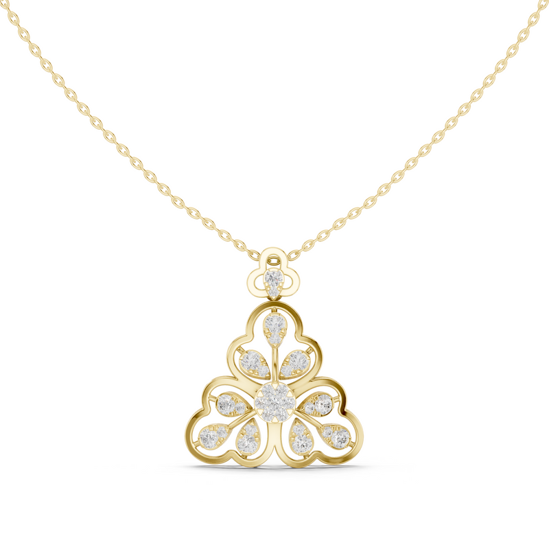 Pendant 9#10010P@7 - Yellow Gold - Image
