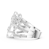 Ladies Ring 9#10011L_26@7 - White Gold - Image