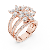 Ladies Ring 9#10011L_26@7 - Rose Gold - Image