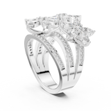 Ladies Ring 9#10011L_26@7 - White Gold - Image