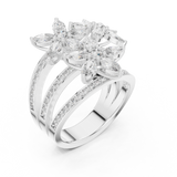 Ladies Ring 9#10011L_26@7 - White Gold - Image