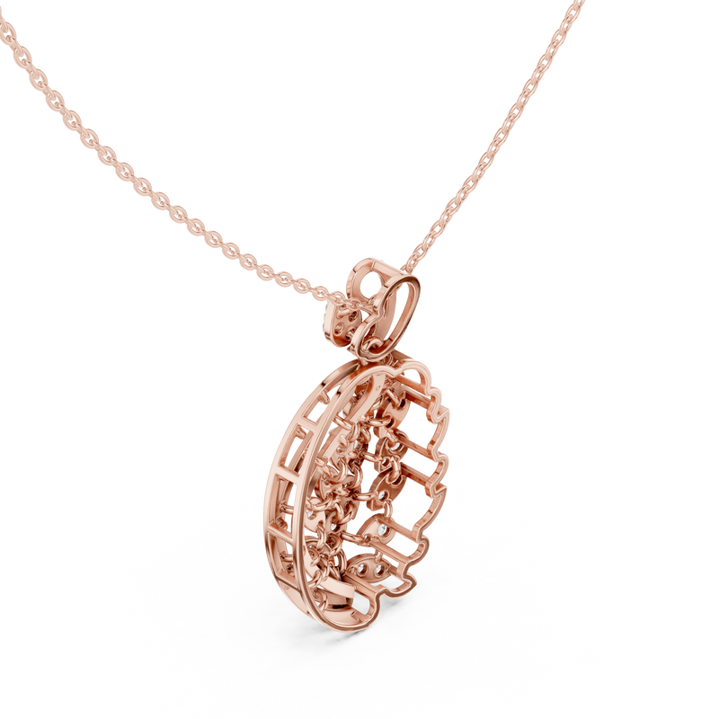 Pendant 9#10011P@7 - Rose Gold - Image