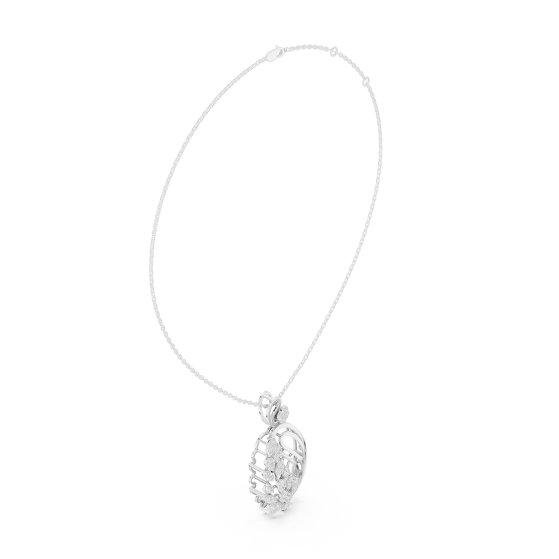 Pendant 9#10011P@7 - White Gold - Image