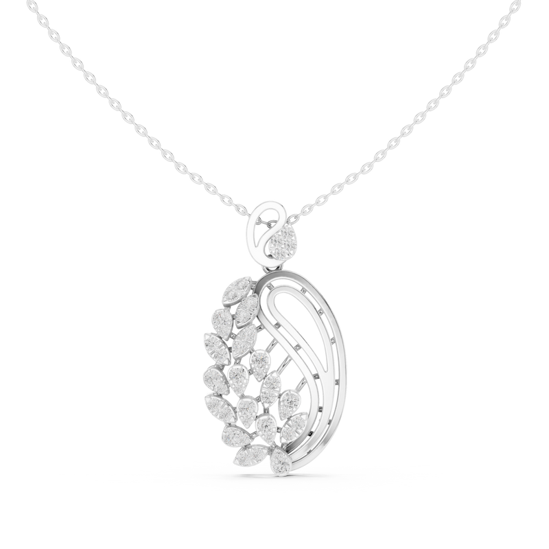Pendant 9#10011P@7 - White Gold - Image