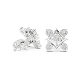 Earring 9#10012E - White Gold - Image