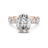 Ladies Ring 9#10012L_12@7 - Rose Gold - Image