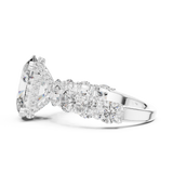 Ladies Ring 9#10012L_12@7 - White Gold - Image