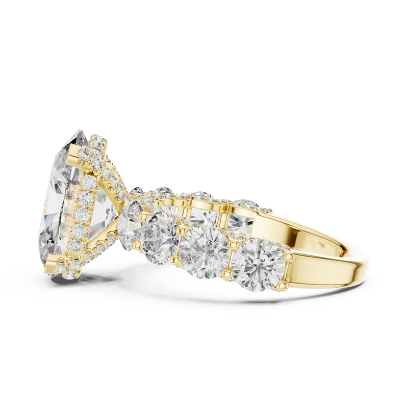 Ladies Ring 9#10012L_12@7 - Yellow Gold - Image