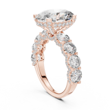 Ladies Ring 9#10012L_12@7 - Rose Gold - Image