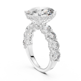 Ladies Ring 9#10012L_12@7 - White Gold - Image
