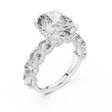 Ladies Ring 9#10012L_12@7 - White Gold - Image