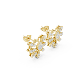 Earring 9#10012PE@7 - Yellow Gold - Image