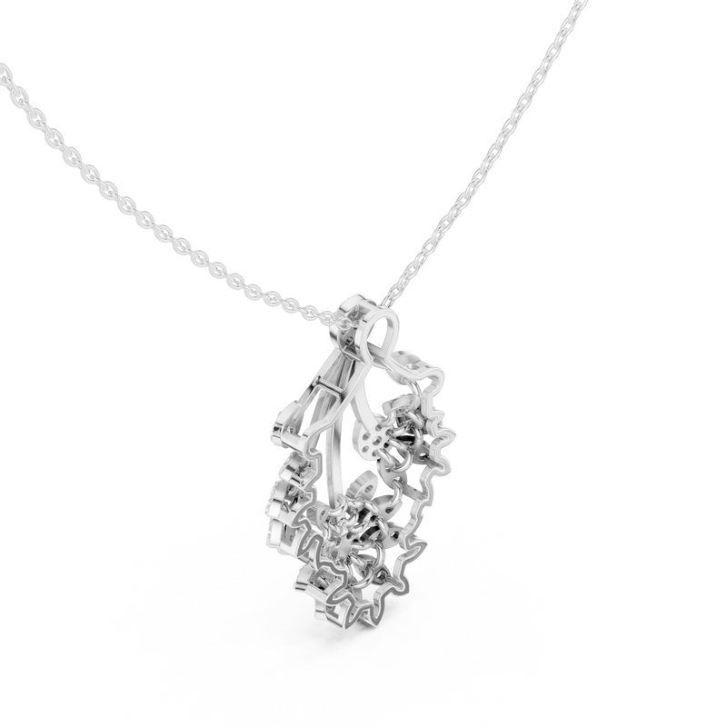 Pendant 9#10012P@7 - White Gold - Image