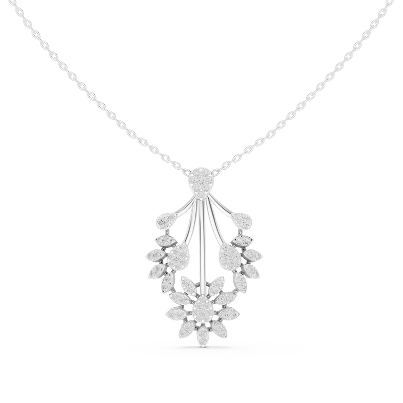Pendant 9#10012P@7 - White Gold - Image