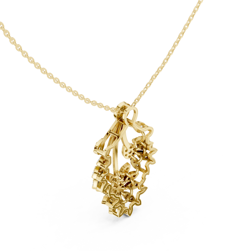 Pendant 9#10012P@7 - Yellow Gold - Image