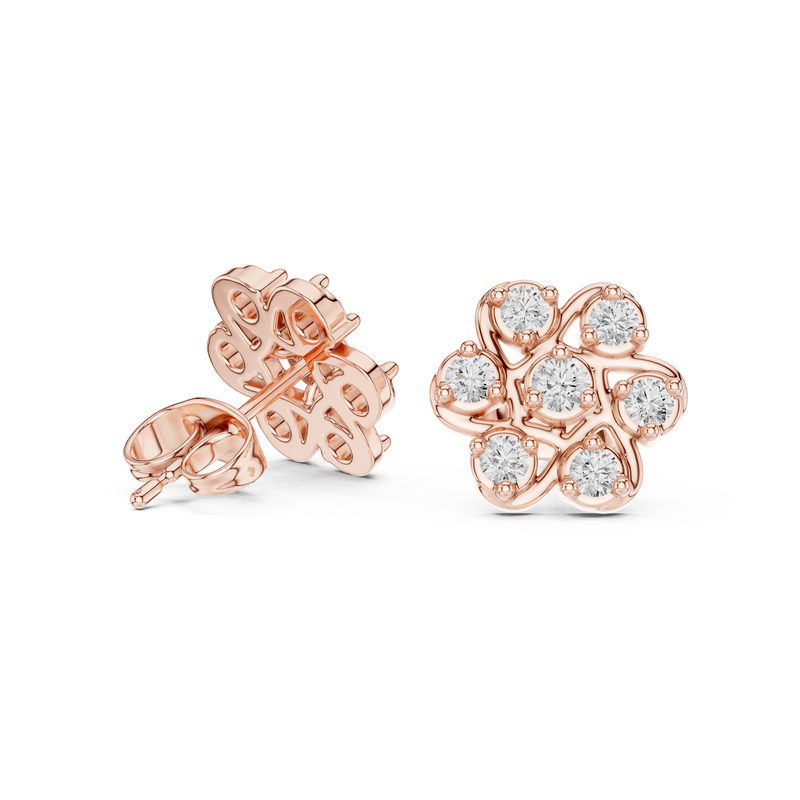 Earring 9#10013E - Rose Gold - Image