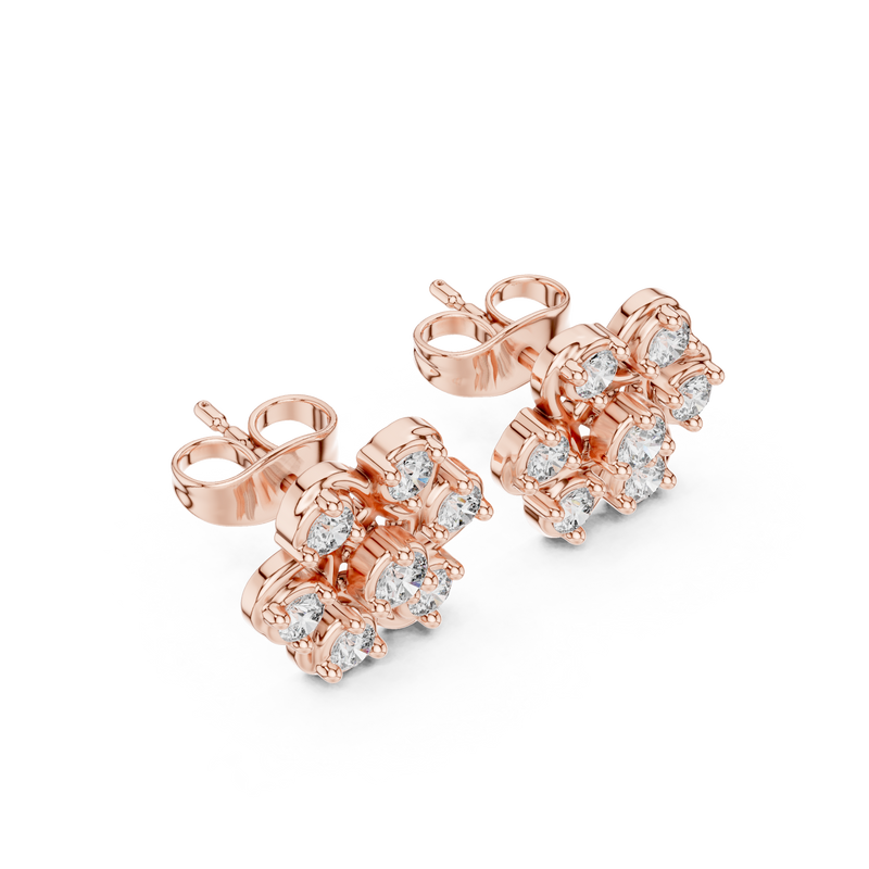 Earring 9#10013E - Rose Gold - Image