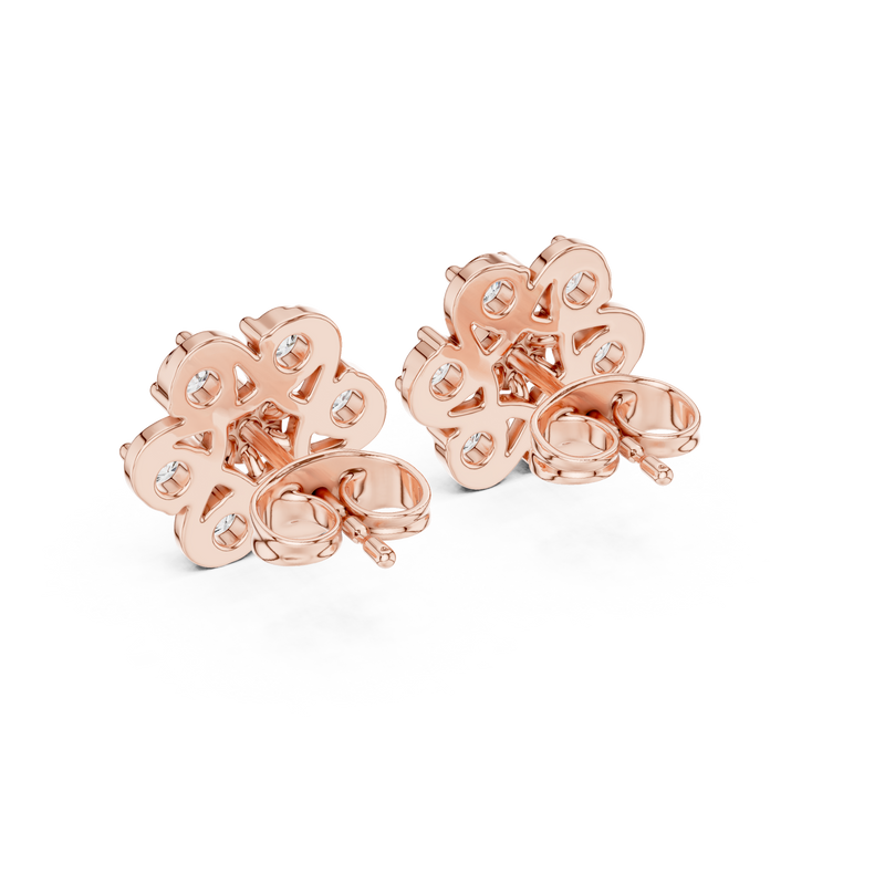 Earring 9#10013E - Rose Gold - Image