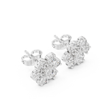 Earring 9#10013E - White Gold - Image