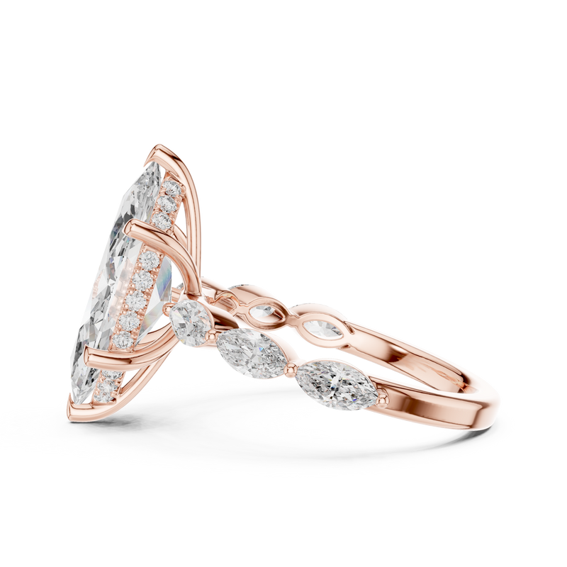 Ladies Ring 9#10013L_05 - Rose Gold - Image