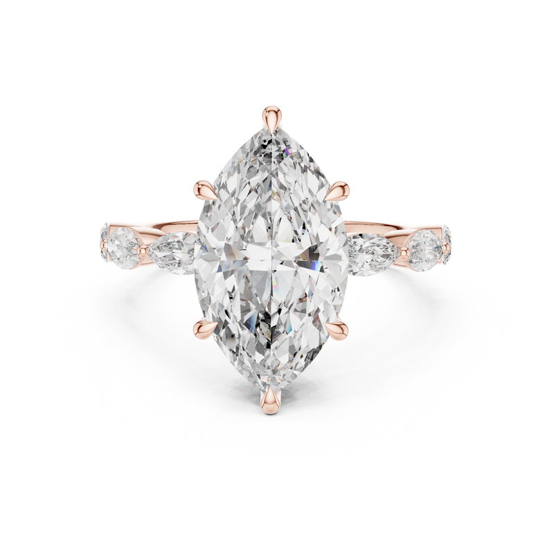 Ladies Ring 9#10013L_05 - Rose Gold - Image