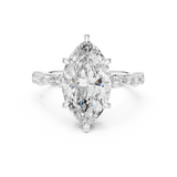 Ladies Ring 9#10013L_05 - White Gold - Image