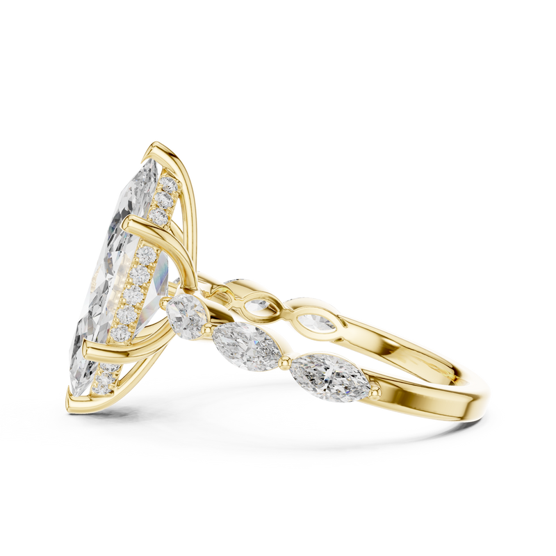 Ladies Ring 9#10013L_05 - Yellow Gold - Image