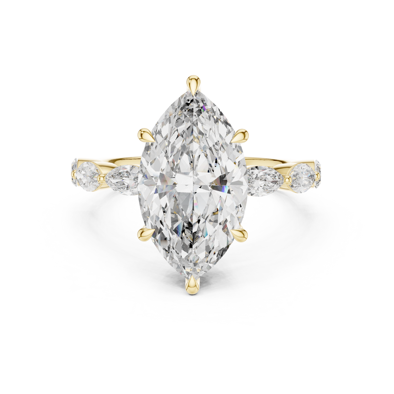 Ladies Ring 9#10013L_05 - Yellow Gold - Image