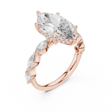 Ladies Ring 9#10013L_05 - Rose Gold - Image