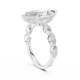 Ladies Ring 9#10013L_05 - White Gold - Image