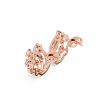 Earring 9#10013PE@7 - Rose Gold - Image