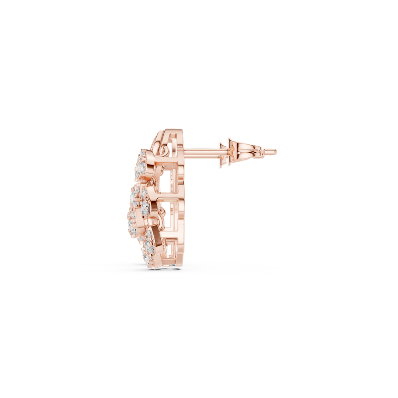 Earring 9#10013PE@7 - Rose Gold - Image