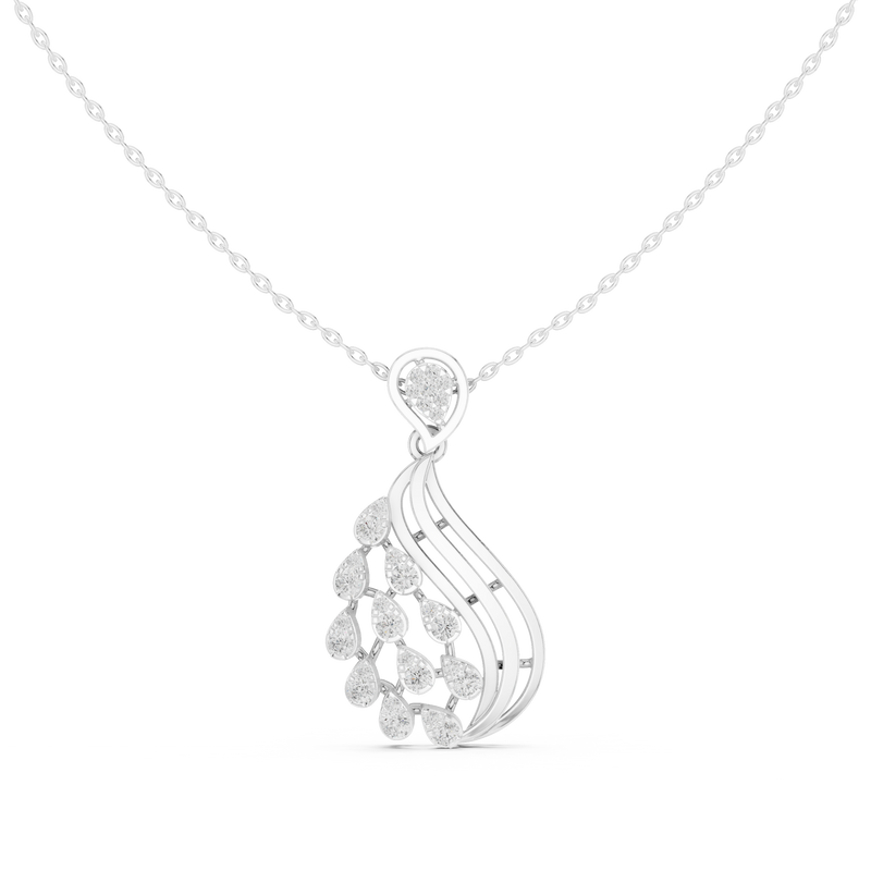 Pendant 9#10013P@7 - White Gold - Image