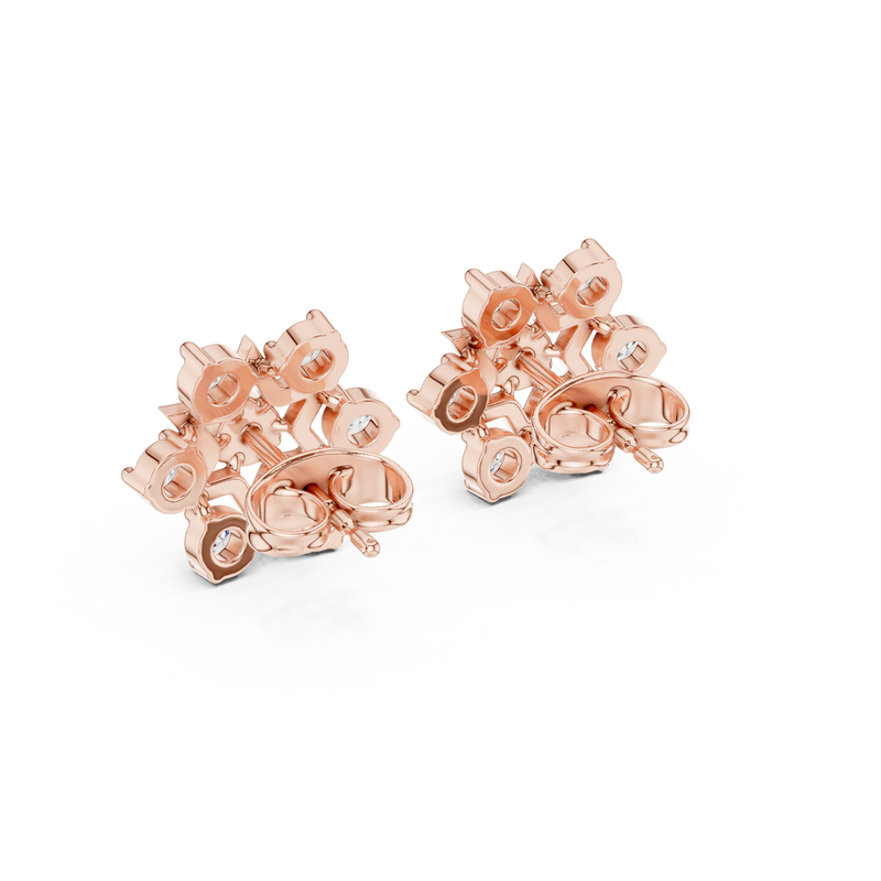 Earring 9#10014E@7 - Rose Gold - Image