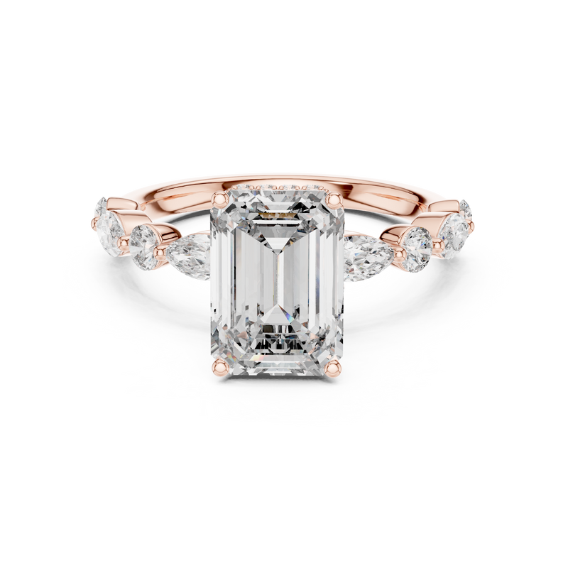 Ladies Ring 9#10014L_04 - Rose Gold - Image