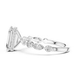 Ladies Ring 9#10014L_04 - White Gold - Image