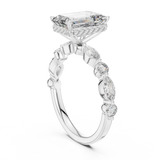 Ladies Ring 9#10014L_04 - White Gold - Image
