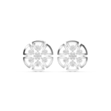 Earring 9#10014PE@7 - White Gold - Image